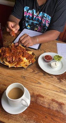 Chili nachos