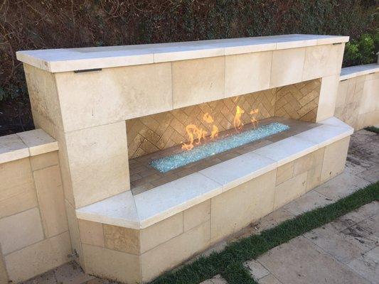 #outdoor fire place