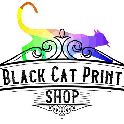 Black cat print shop