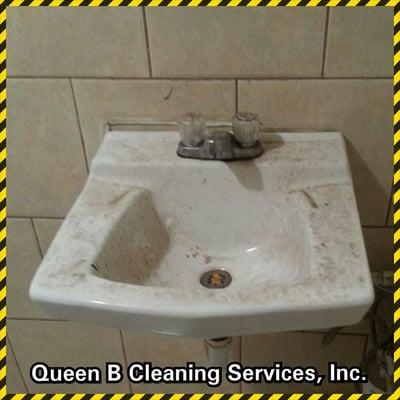 If your sink looks like this, then you would need to call Queen B Cleaning Services to clean it up for you. Leave the dirty work