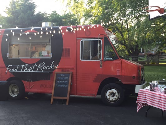 On site food truck catering