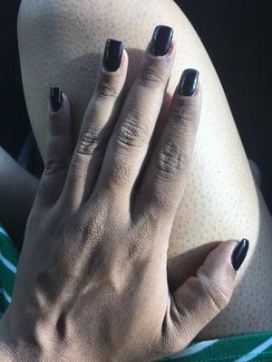 Mind my ashy hands!!! I forgot to put on lotion!!! lol