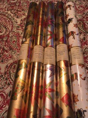 Bought these beautiful high quality rolls of wrapping paper - I am so excited!