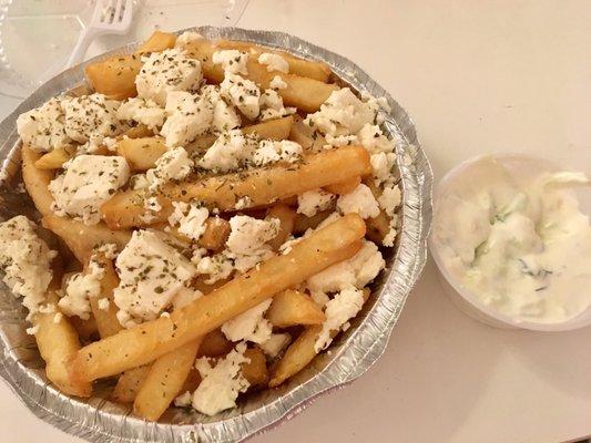 Greek fries! Yum!