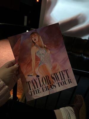 Taylo swift movie poster