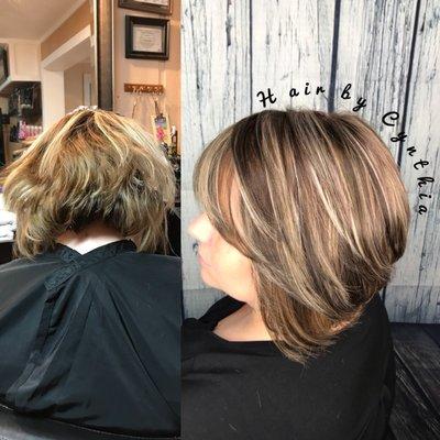 Salon Exclusive  JANUARY SPECIAL FREE BLOWOUT (HAIR STYLE) with every HAIRCOLOR SERVICE for the month of January.  A $45 value!!