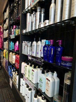 They have two shelves full of hair products, and usually have deals like buy one get one half off.