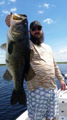 Book your day to go hawg hunting for big Florida bass. We are the big bass specialist.