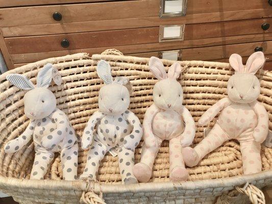 Bunnies by the bay handcrafted plushies