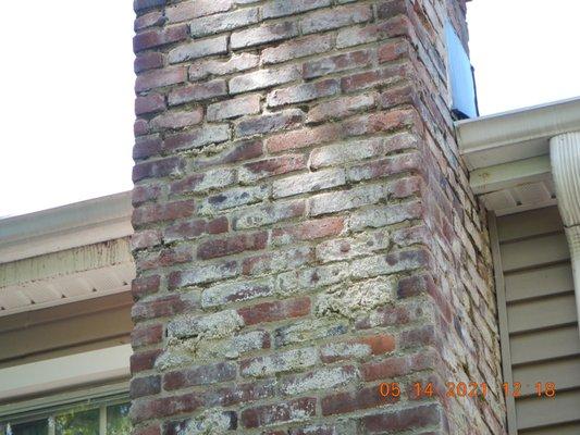 Chimney (Before pic)