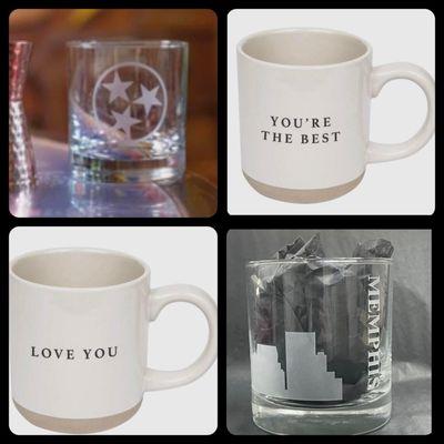 Wide array of mugs, Memphis gifts & Tennessee too