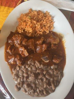 Carne De Puerco En Salsa Verde