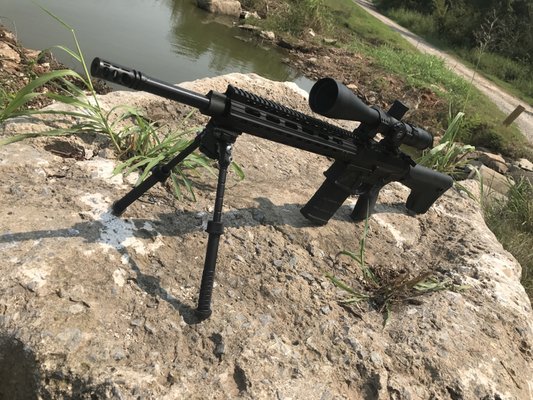 Agamisu Arms first custom rifle build in 308