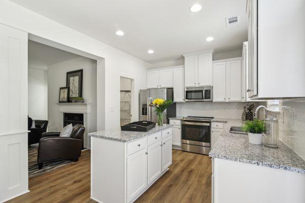 Kitchen featuring stainless steel appliances and modern finishes