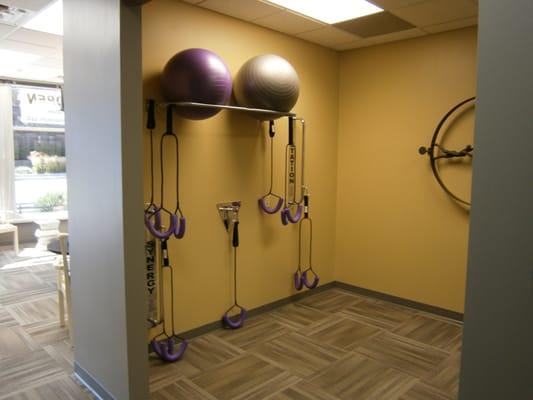 Rehabilitation & Stretching Area