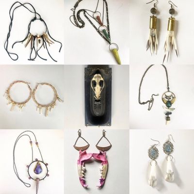 Custom Bone Jewelry and Decor