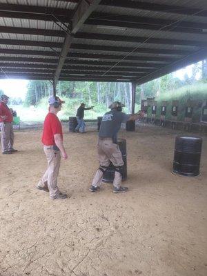 Israeli Combat handgun skills the student to adapt to changing environments.