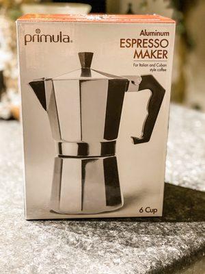 Espresso maker for a great price! $14