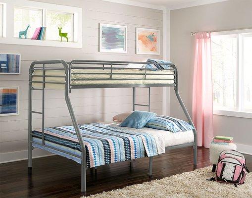 These extra sturdy metal bunkbeds are guaranteed to brighten up any kids room! Choose from the hottest colors such as Rasberry & Turquoise!