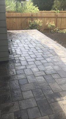 Paver patio!