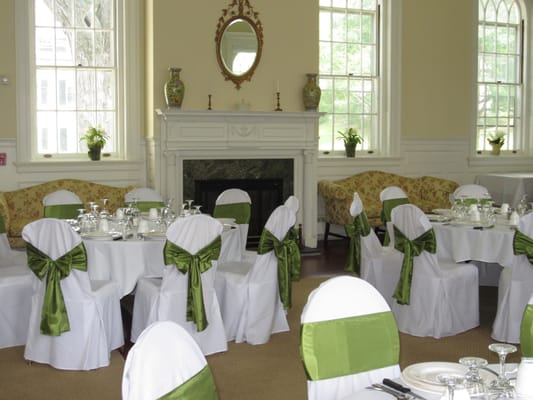 First Church h1652's reception room, Sarah Porter Memorial Hall, can be rented for a reception or other special event!