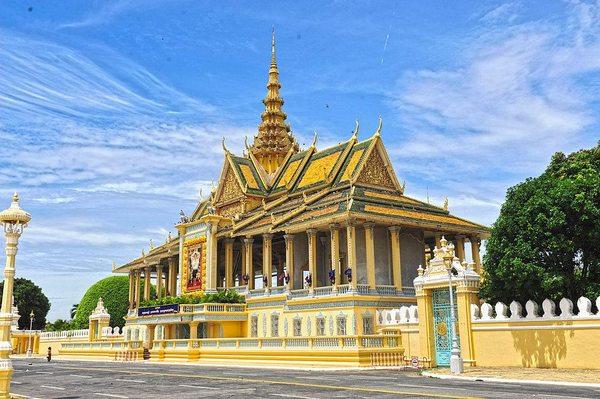 Phnom Penh Palace, Cambodia.