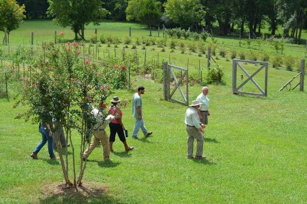 New farmer workshop with Tony Kleese, our farm coach.  Our next workshop is in May 16.