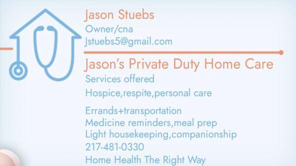 Jason's Private Duty Home Care