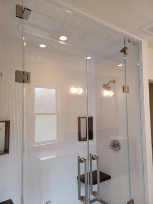 Lights in the shower?  Oh yes! We do it ALL!!!