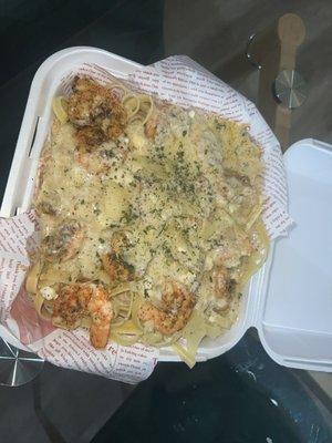 Shrimp Alfredo