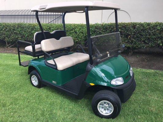 2019 EZGO RXV with Rear Flip Seat