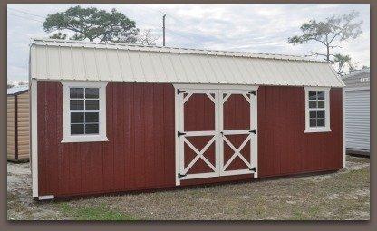 WE OFFER WOOD SHEDS AS WELL, THE LEXINGTON SERIES.