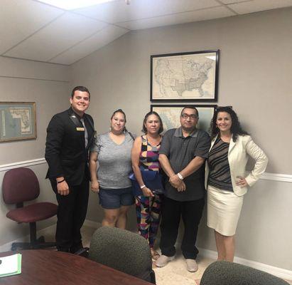 The Chaiz Family buying their first home in Florida