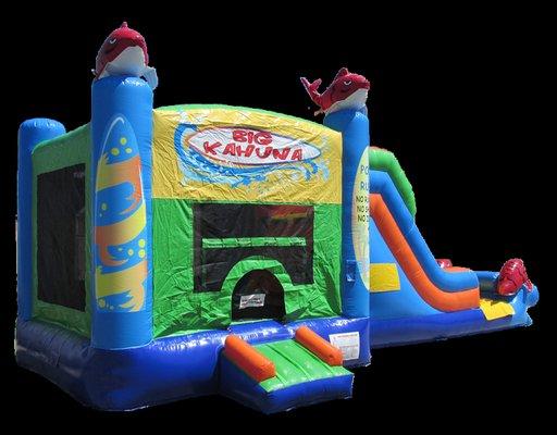 Big Kahuna Bounce House Combo - The Jump Off