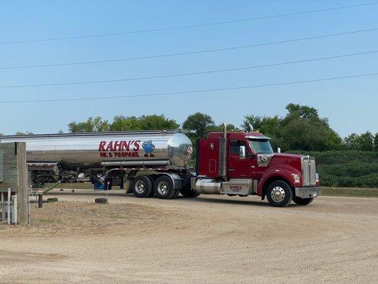 Rahn's Oil & Propane delivery