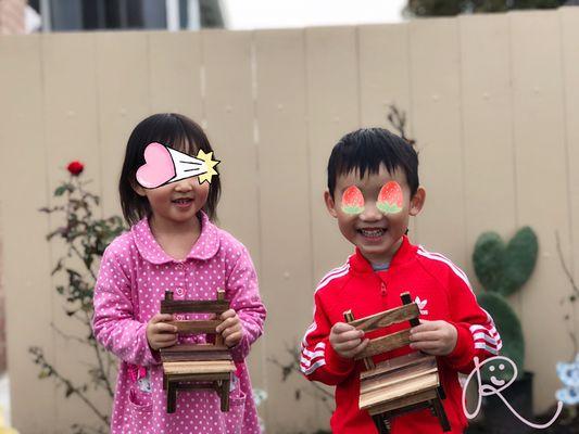 Decorative front yard（装修前院的宝贝们）