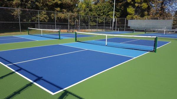 Concord's Willow Pass Park Pickleball Courts