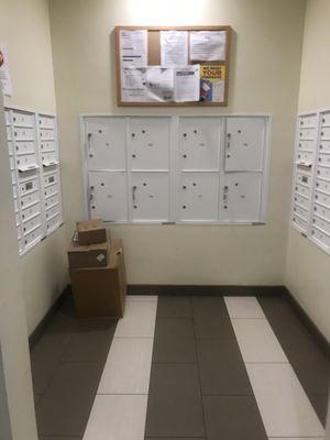 mail being left in an open mail room for people to steal and the staff could not give a flying fuck.