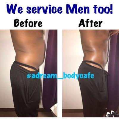 Males we service you too Men! Your Adream Body goals can be fulfilled too ! Contact us today to make arrangements.  (443)-879-9490