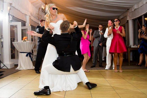 Naval Academy wedding reception image