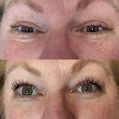 Lash lift by Pam