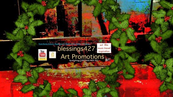 Art Promotions YouTube channel is blessings427 Enjoy 200 short videos on art, film, travel, music ++ free to watch online