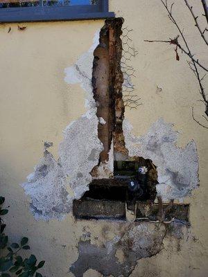 Stucco repair