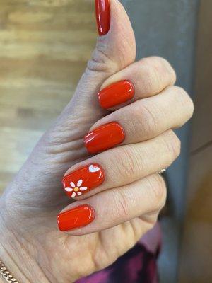 My recent manicure- thank you Tina and Donna!