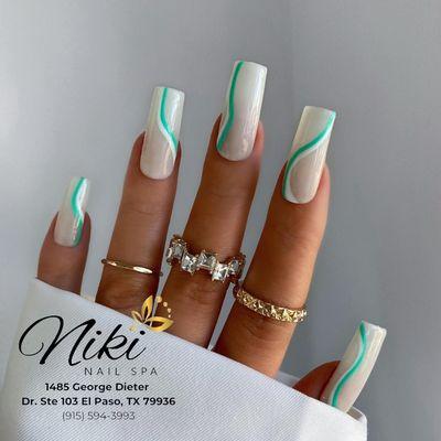 ! 
Why choose just one shade when you can have them all? Embrace the beauty of vibrant, colorful nails th