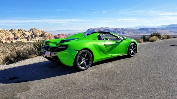 Let It Ride Exotic Cars - McLaren 650S - Las Vegas