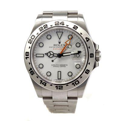 Rolex Explorer II in 42 mm stainless steel case