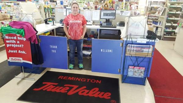 Helpful greeters & staff to help you get your project done right at the Remington True Value.