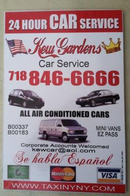 Kew Gardens Car Service