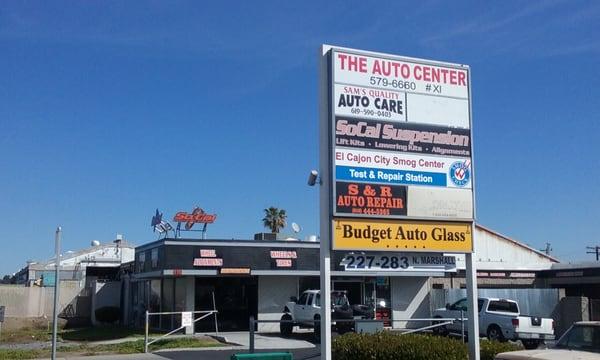 Located just North of Main on the right in The Auto Center